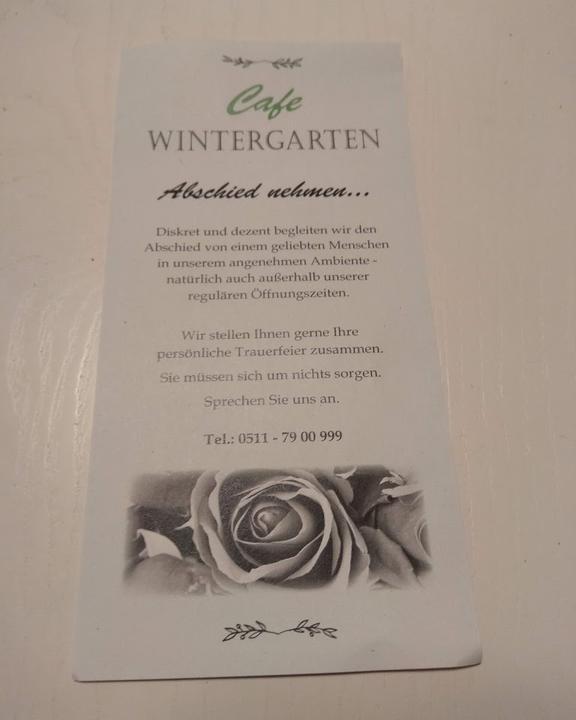 Cafe Wintergarten